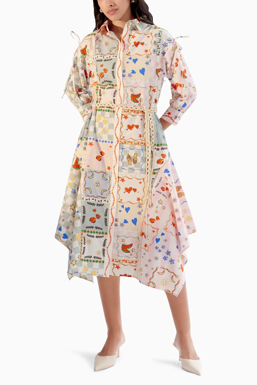 Alba Boardgame Maxi Dress