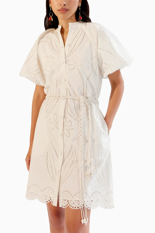 Florence White Mini Dress