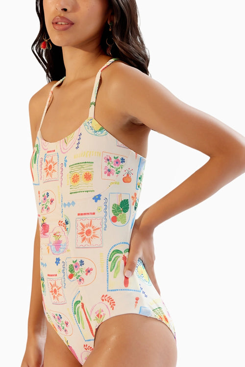 Postcard Leni Swimsuit