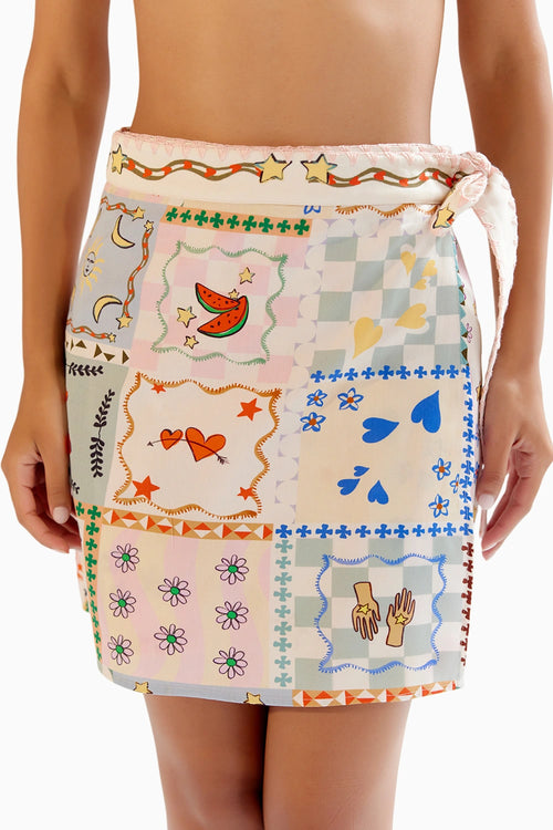 Boardgame Wrap Me Round Skirt