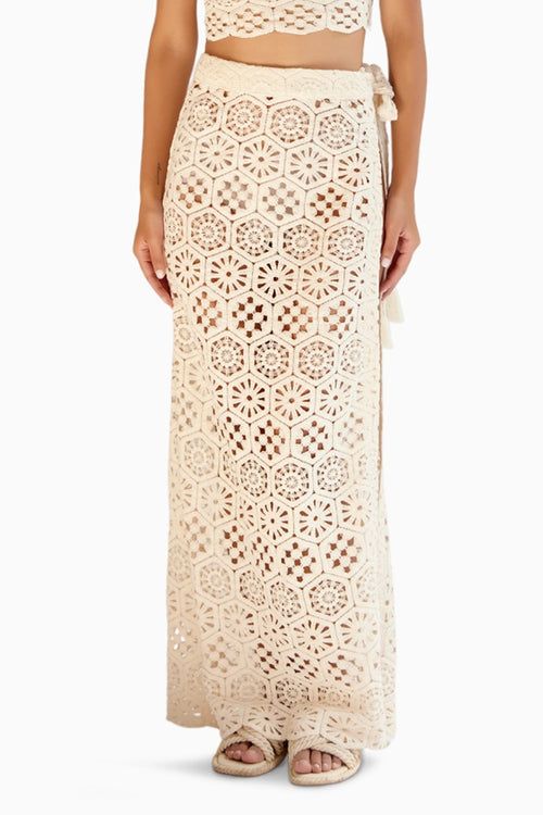 Magda Skirt - White