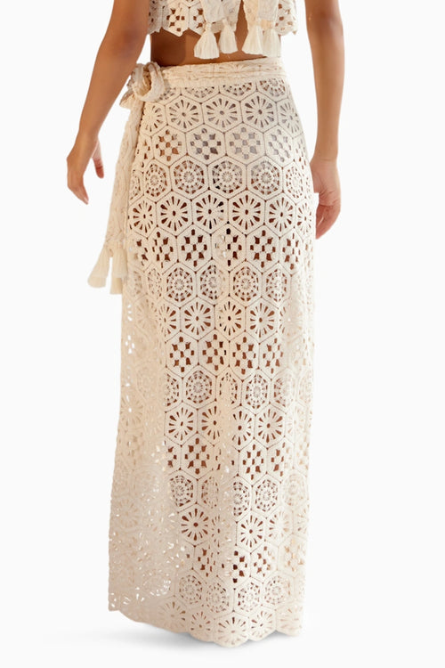 Magda Skirt - White
