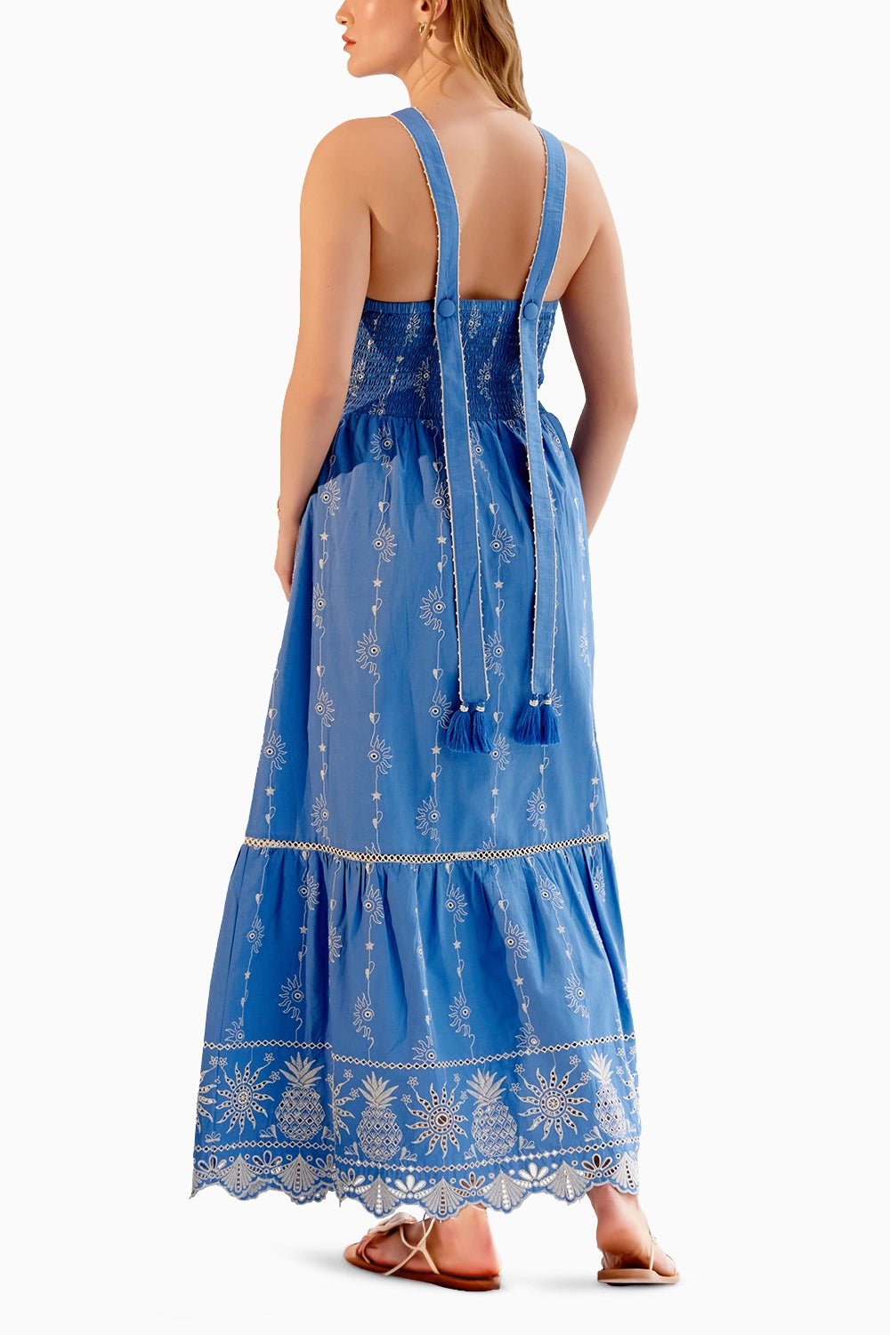 Aida Blue Maxi Dress