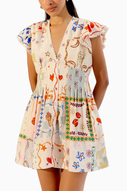 Estella Boardgame Mini Dress