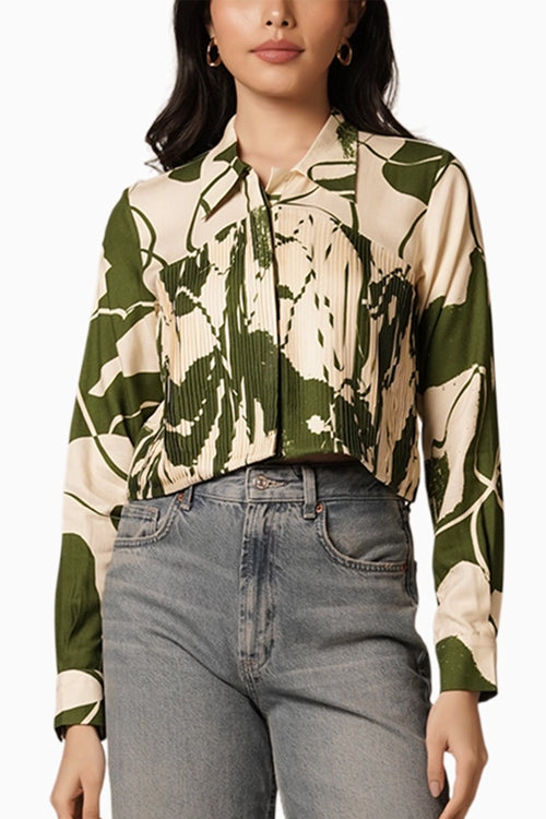 Kaee Pleated Shirt