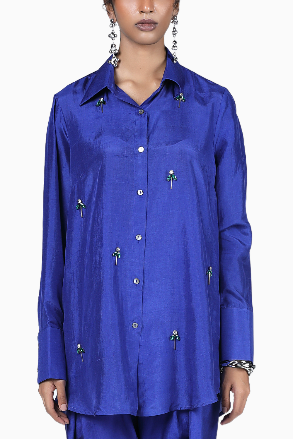 Electric Blue Samar Shirt