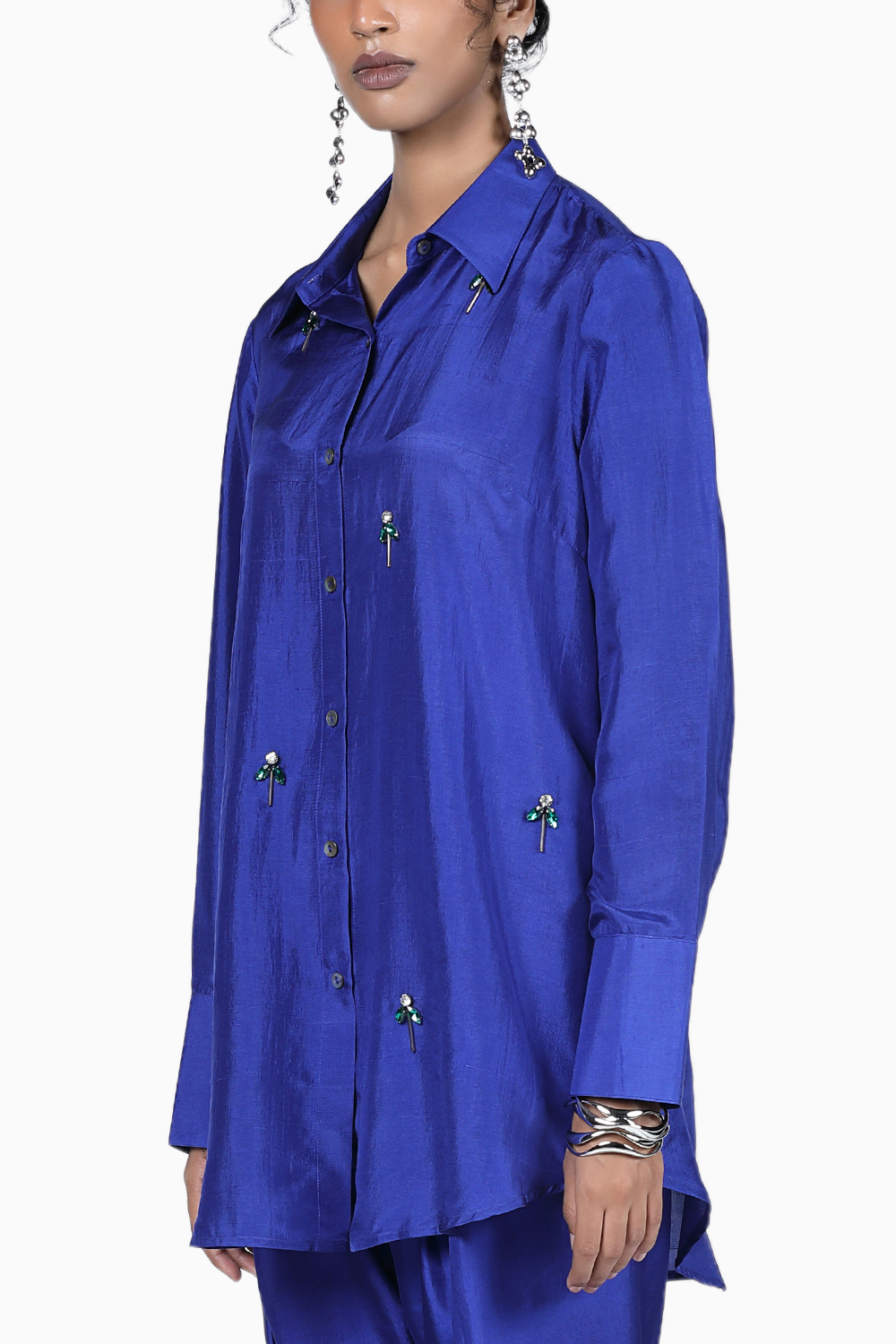 Electric Blue Samar Shirt