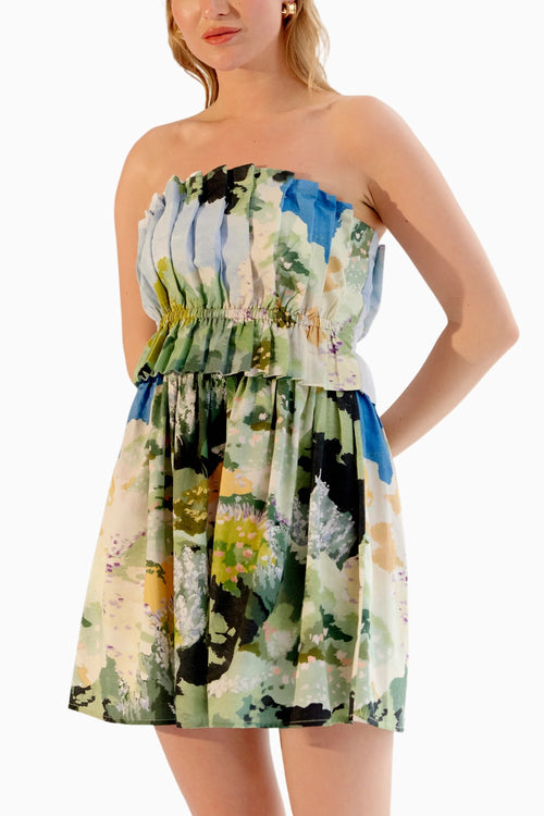 Isabella Forest Mini Dress