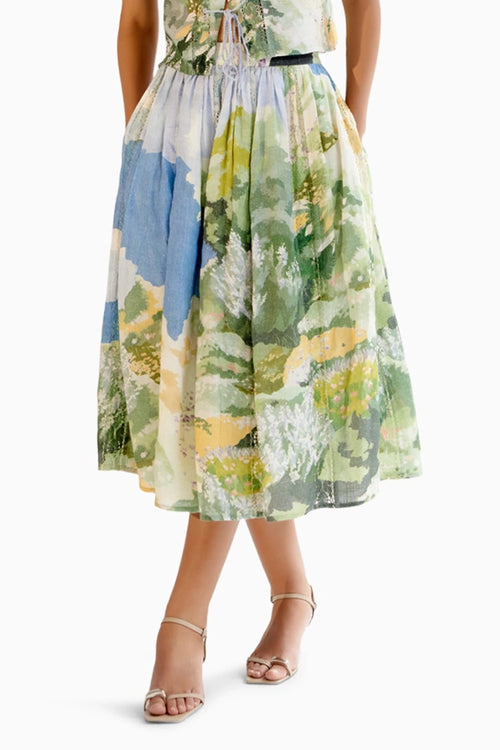 Freya Forest Skirt