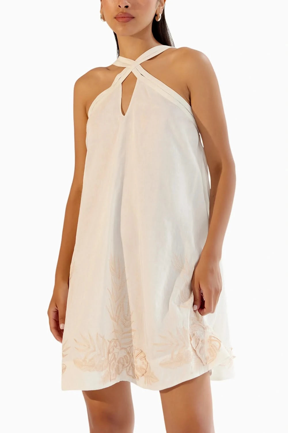 aida mini dress Aida White Mini Dress