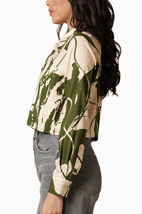 Kaee Pleated Shirt
