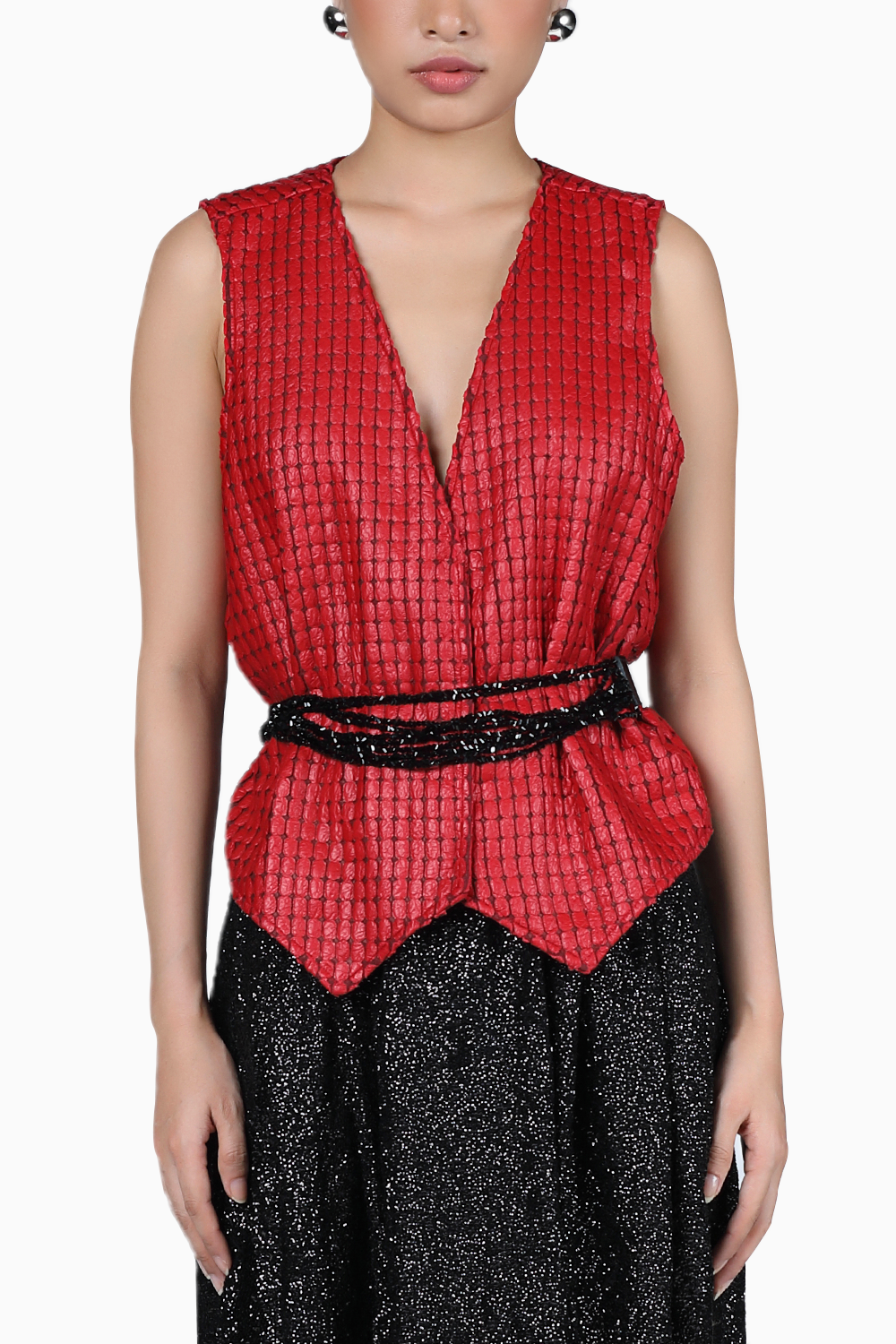 Red Bubble Waistcoat