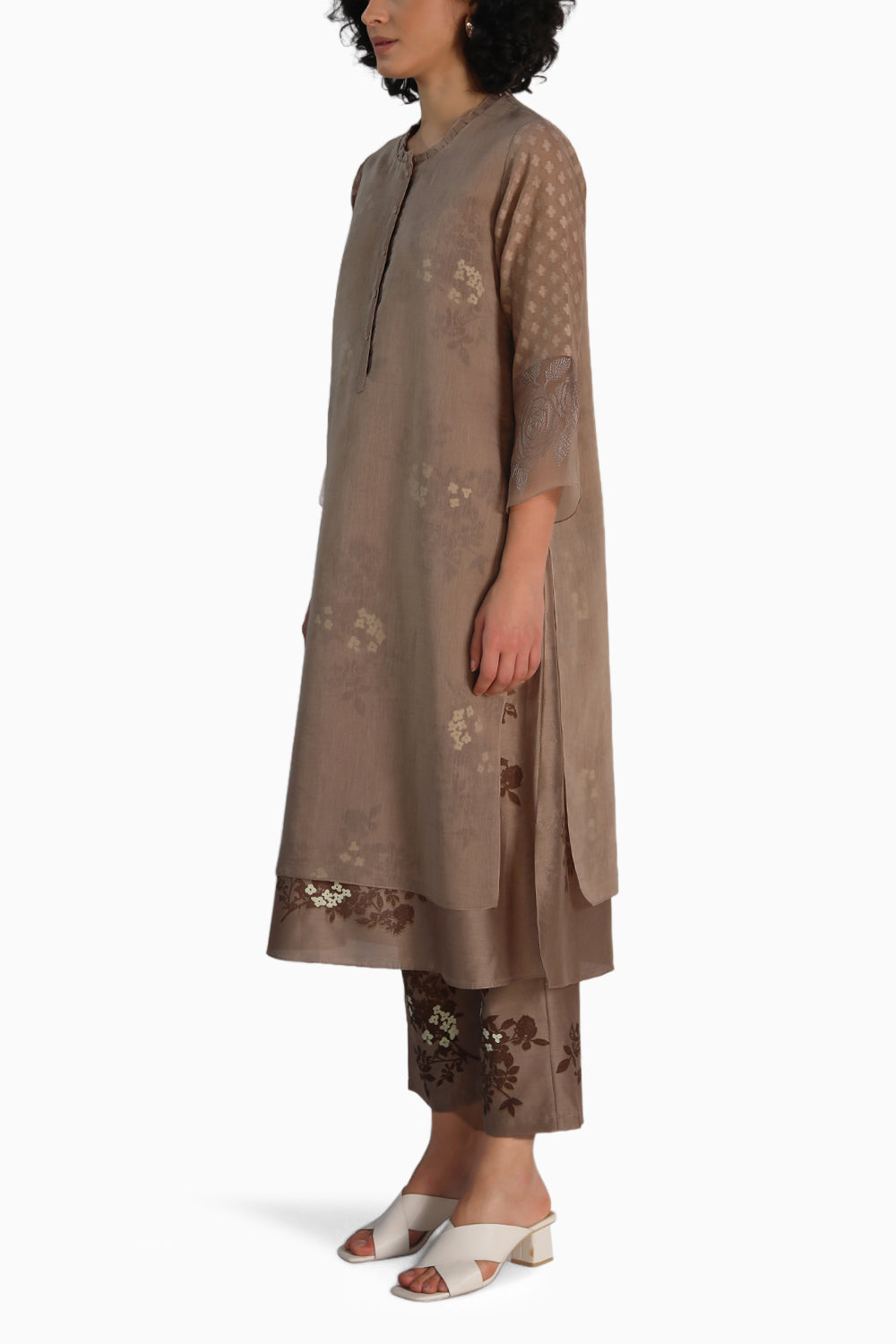 Yuri Printed Tunic and Pant with Dupatta