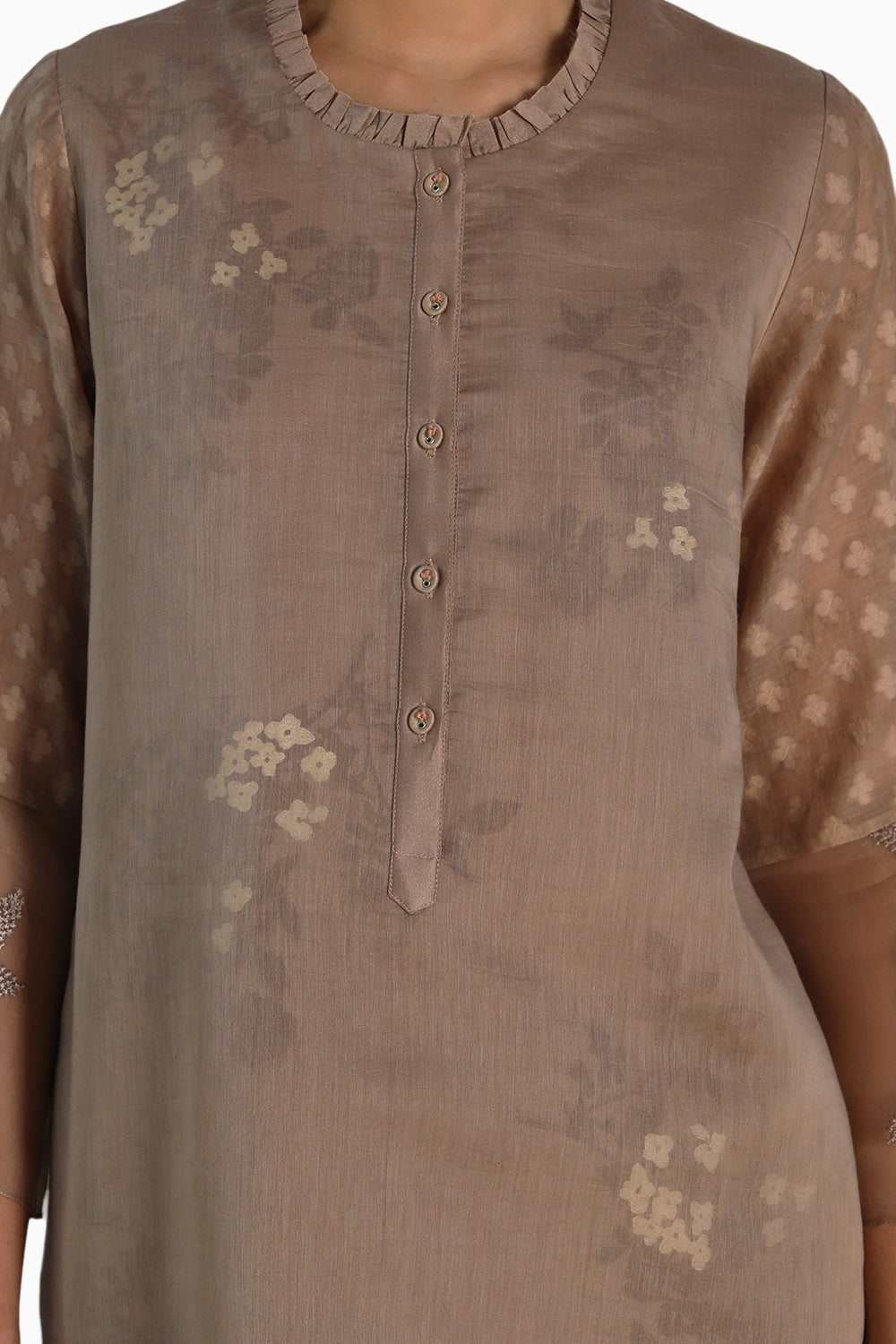 Yuri Printed Tunic and Pant with Dupatta