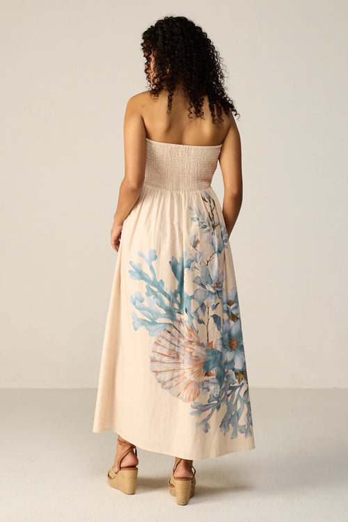 Ivory Orelia Midi Dress