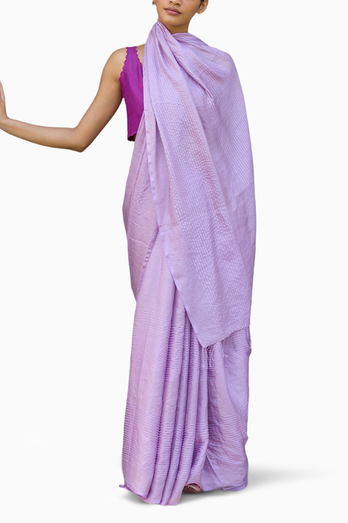 Inner Peace Pink Saree