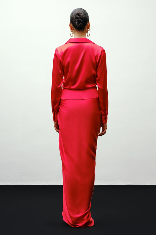 Red Coral Skirt
