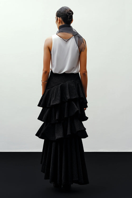 Black Valarie Skirt