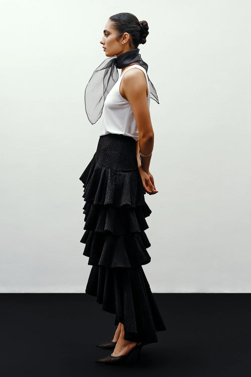 Black Valarie Skirt