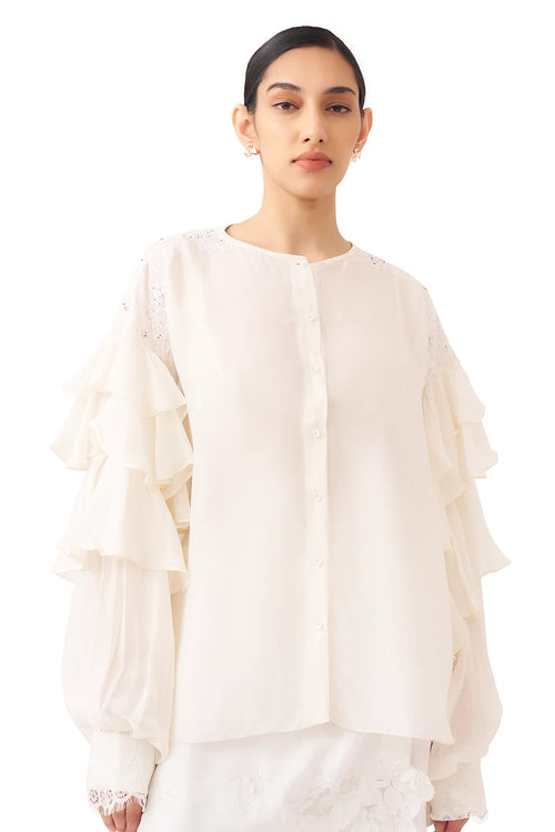Camellia Ivory Shirt
