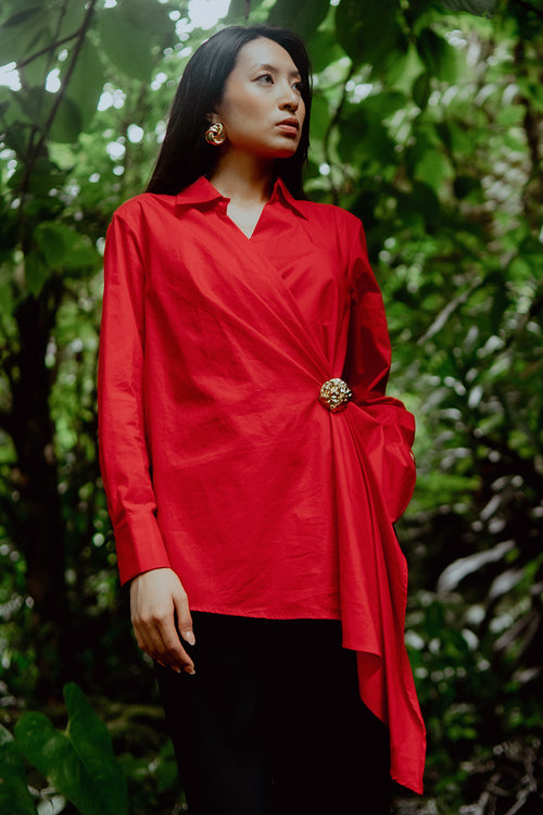 Trails Of Lover Red Shirt