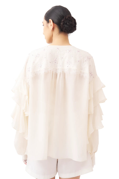 Camellia Ivory Shirt