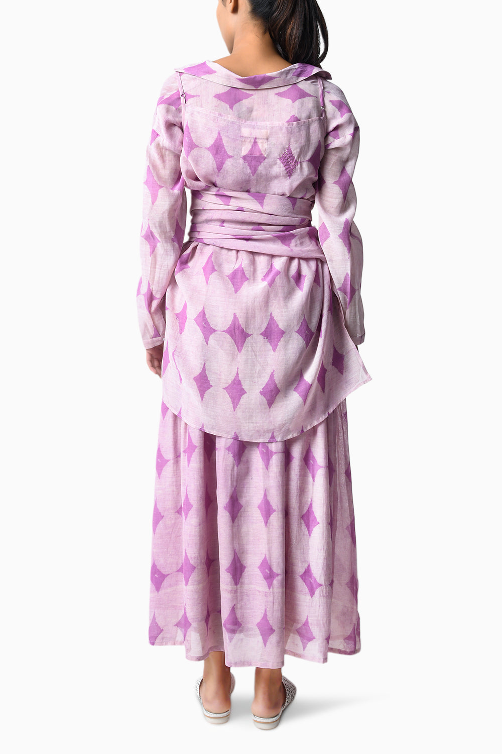 Cami Wrap Plum Co-Ord Set
