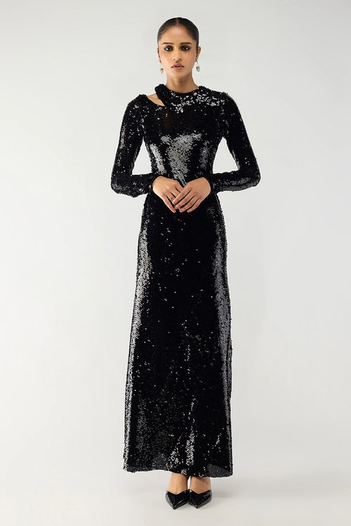 Celeste One-Shoulder Gown