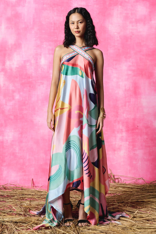 Gardenia Handkerchief Dress