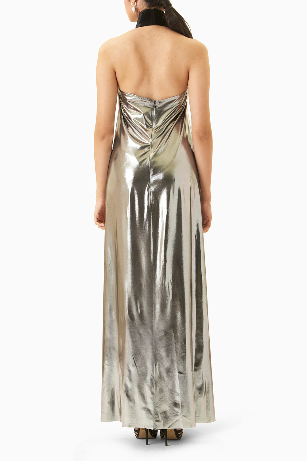 Oly Steel Silver Dress