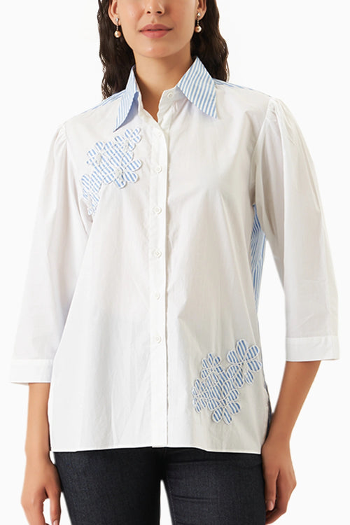 Loom and Bloom Applique Shirt