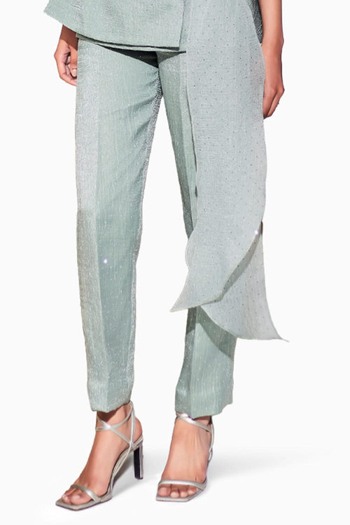 Sea Green High Tea Pants