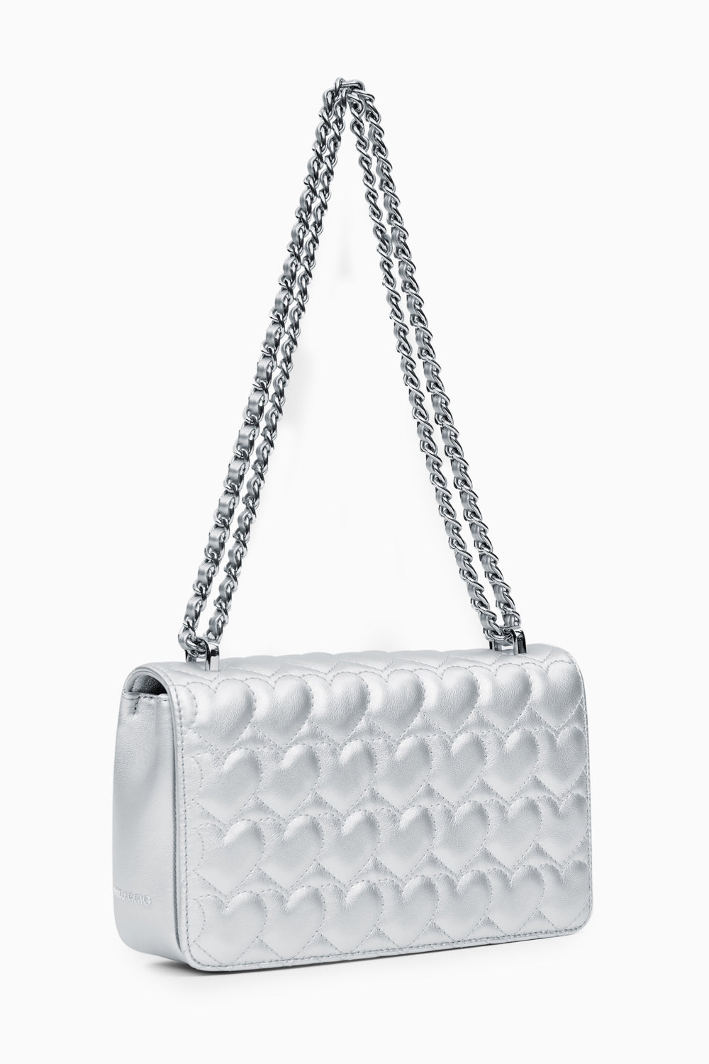 Desire Silver Shoulder Bag