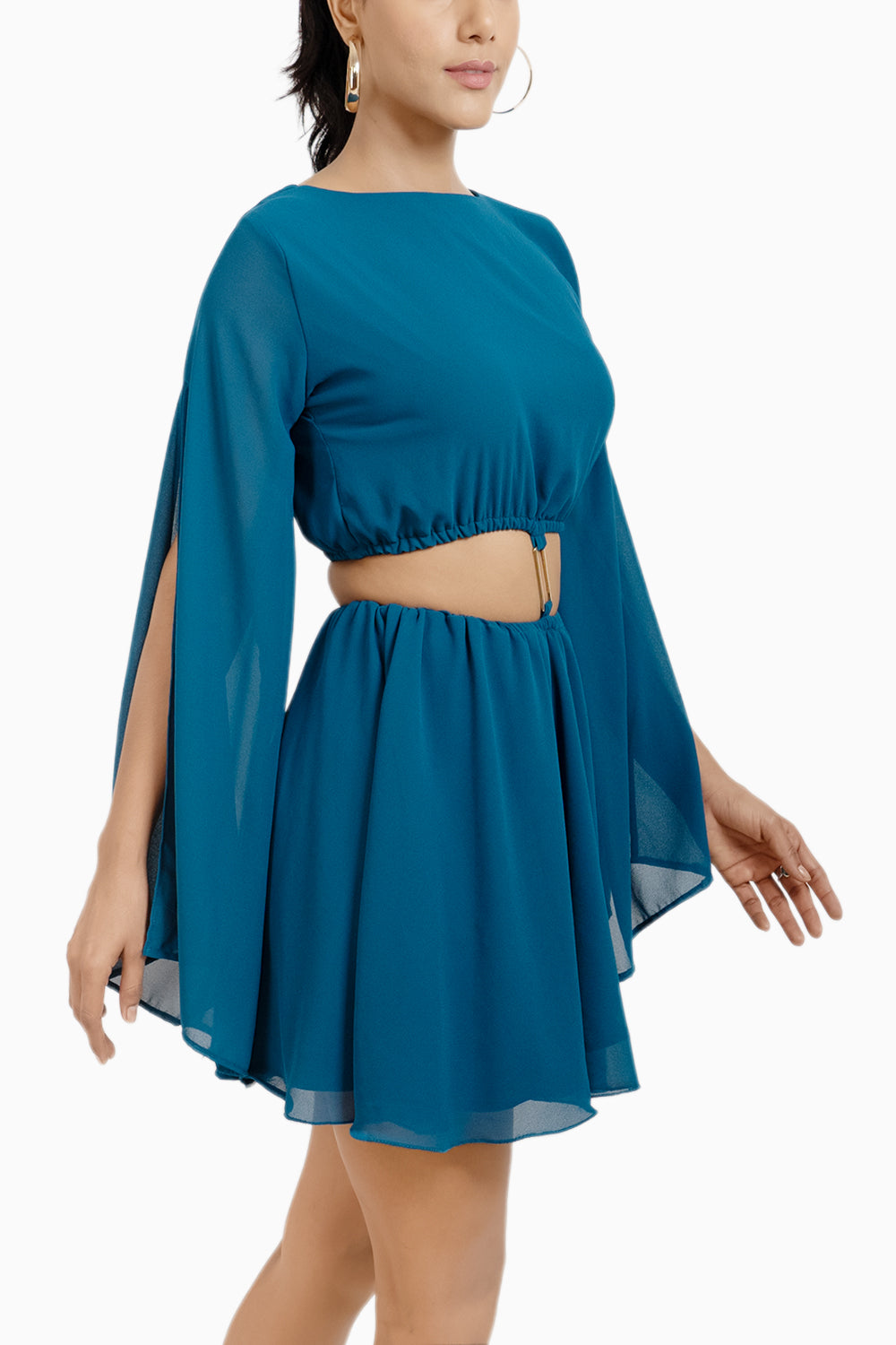 Teal Blue Hazel Dress