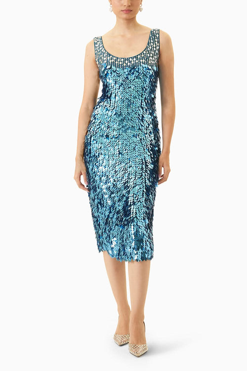 Dua Electric Blue Dress