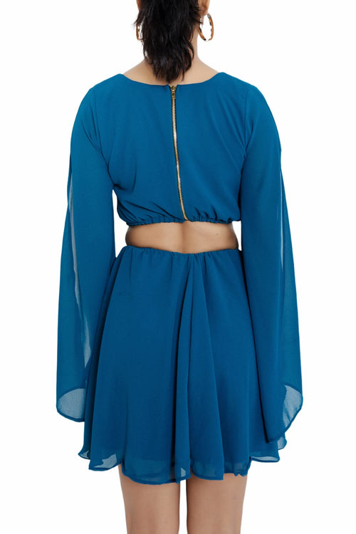 Teal Blue Hazel Dress