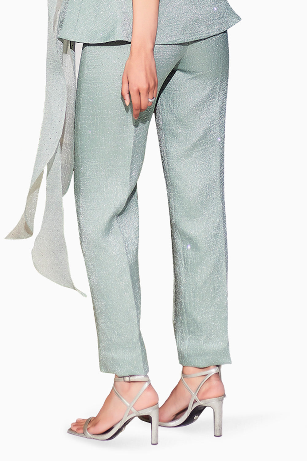 Sea Green High Tea Pants