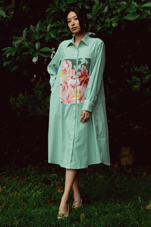 Lord Of Bloom Shirt Dress