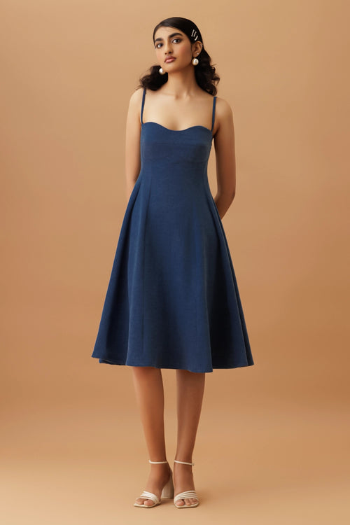 Cobalt Blue Gimlet Dress