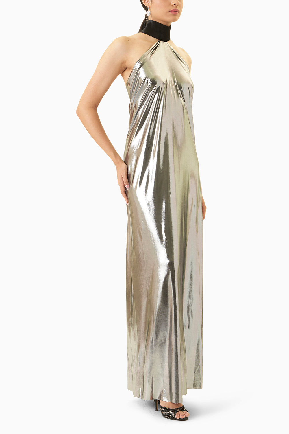 Oly Steel Silver Dress