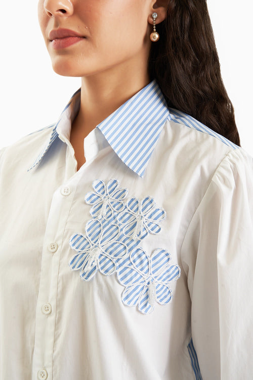 Loom and Bloom Applique Shirt