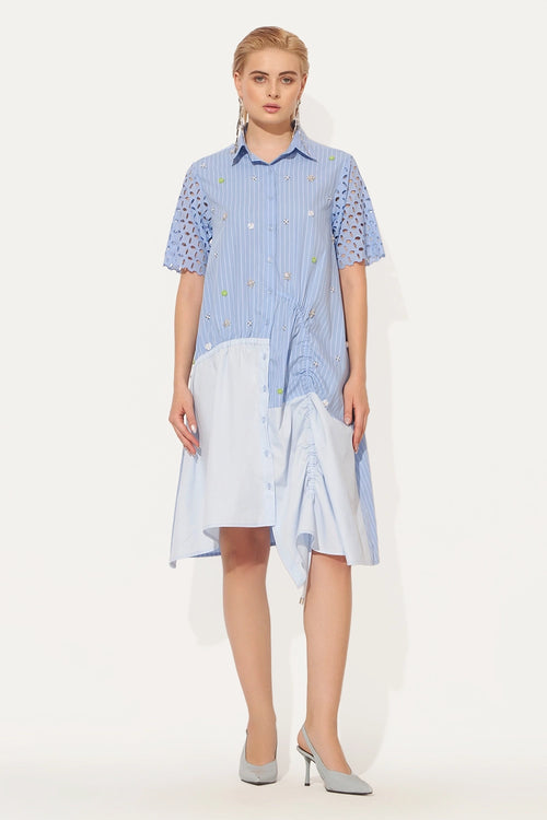 Blue Cyra Dress