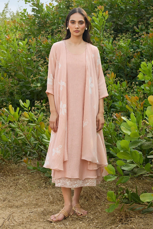 Blossom Pintuck Jacket Dress
