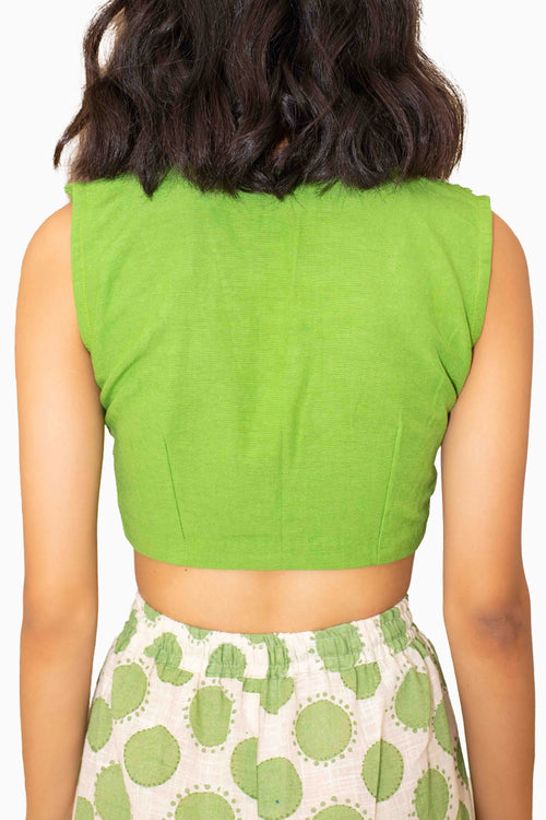 Naples Green Polka Co-ord Set