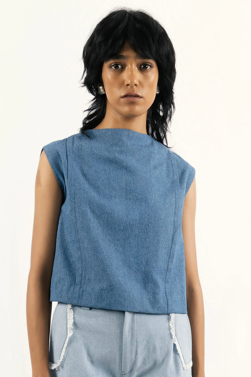 High Neck Top