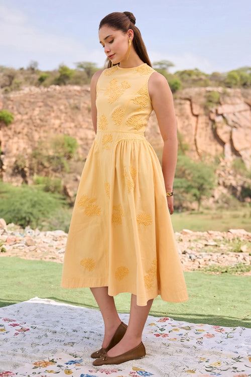 Adele Yellow Dress