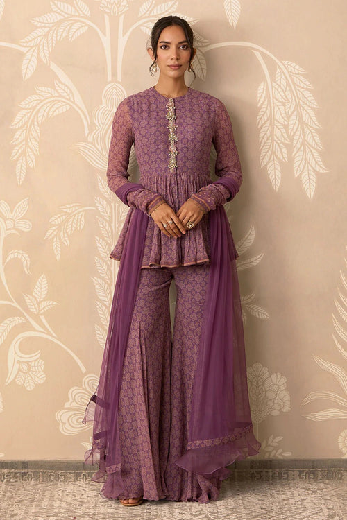 Izhaar Peplim 
Garara Set
