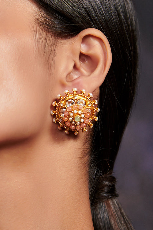 Dusty Rose Studs
