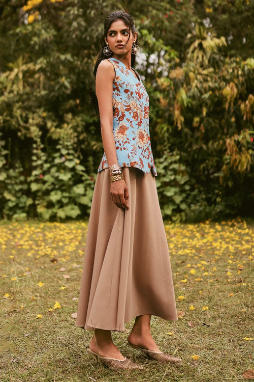 Porchia Waist Coat with Skirt