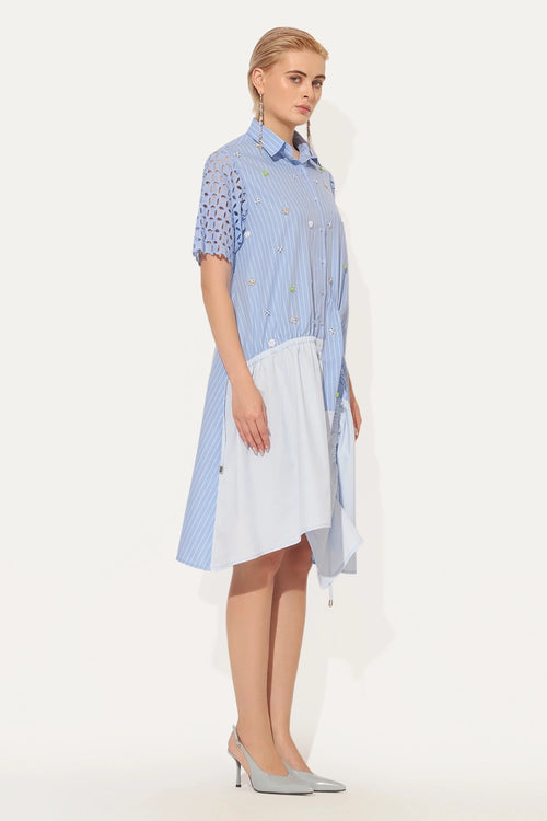 Blue Cyra Dress